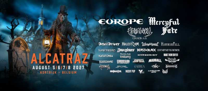 Fechas y primer avance de grupos del Alcatraz Open Air 2027