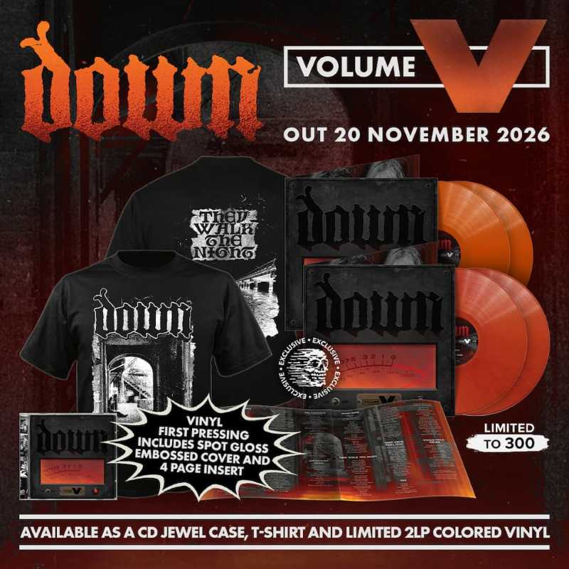 Down presenta su nueva obra «Volume V»
