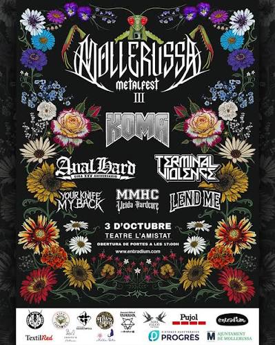 Los navarros Koma encabeza el cartel de El Mollerussa Metal Fest III, que ya calienta motores para su edición de 2026.
