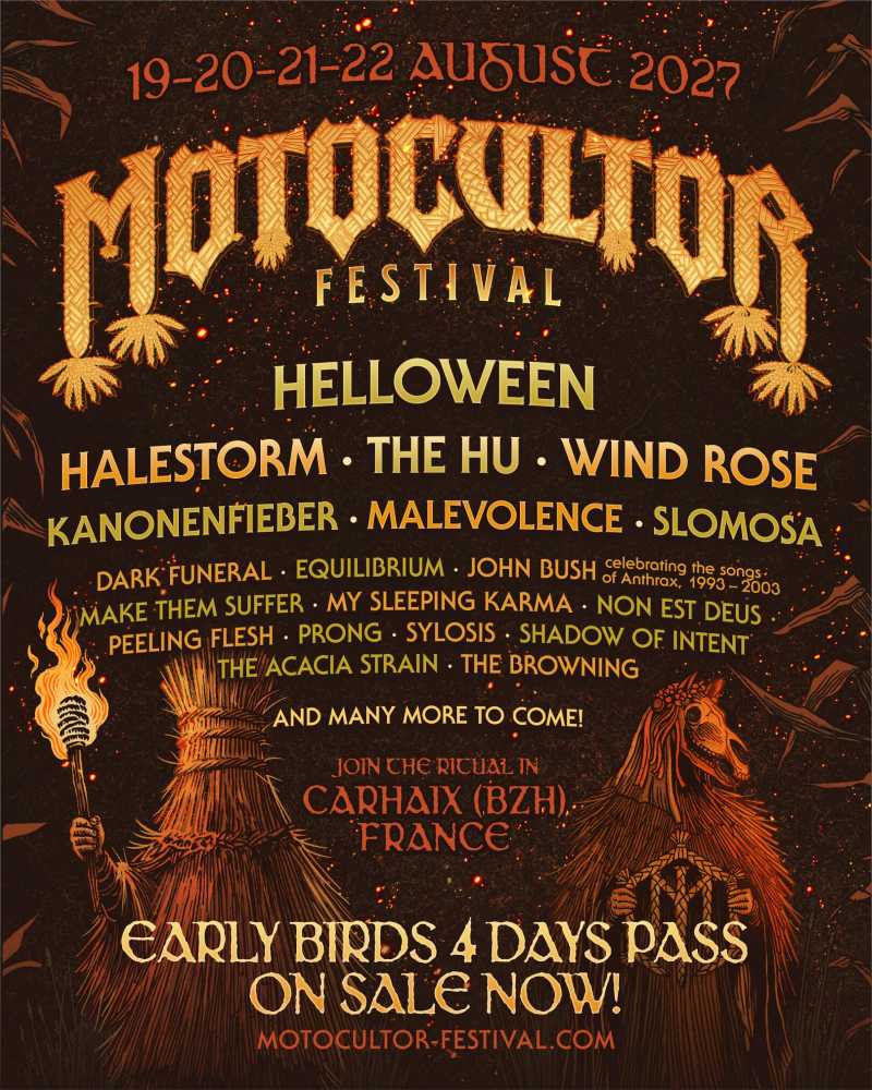 Primeras bandas confirmadas del Motocultor Festival 2027