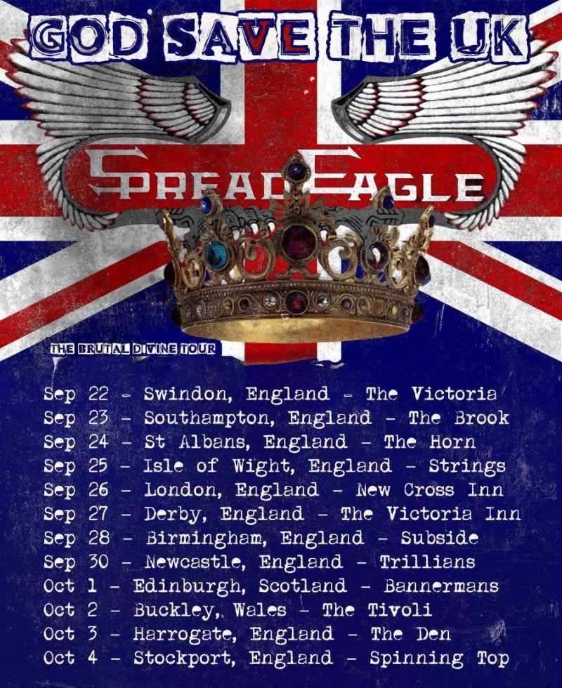 Arranca la gira europea de Spread Eagle