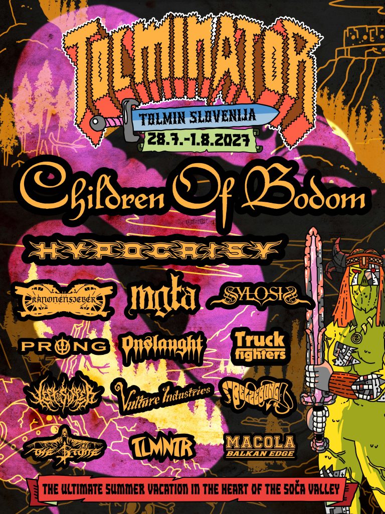 Primeras confirmaciones del festival eslovaco Tolminator 2027 con Children of Bodom a la cabeza