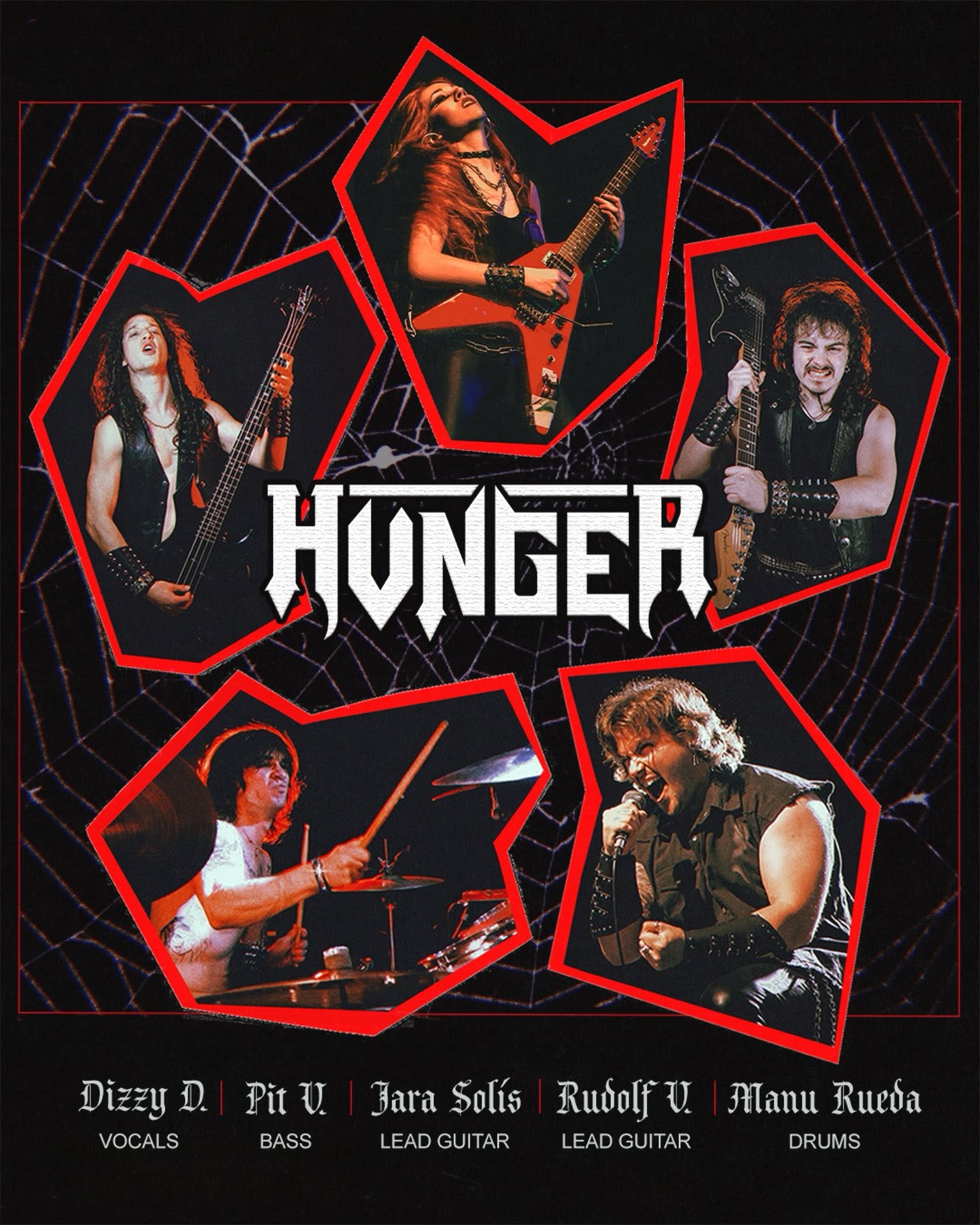 La guitarrista Rhea Thompson regresa a los escenarios uniendo fuerzas con Hunger para el festival Keep It True Legions.