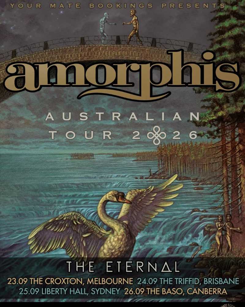Mañana arranca la gira australiana de Amorphis