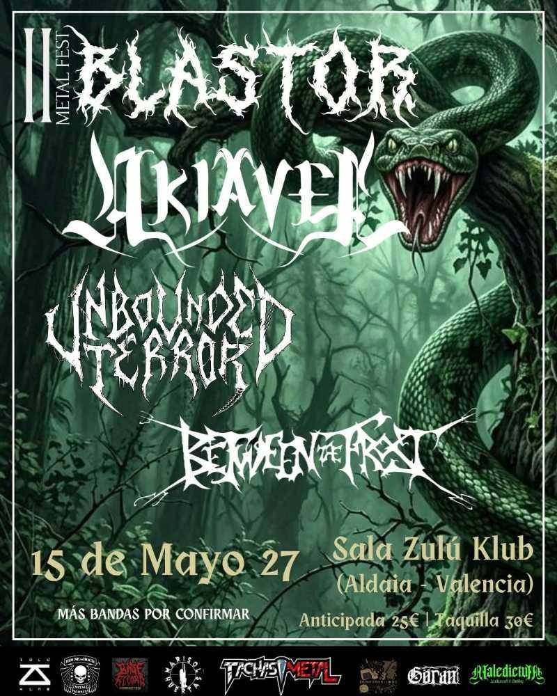 Los franceses Akiavel confirmados al Blastor Metal Fest II
