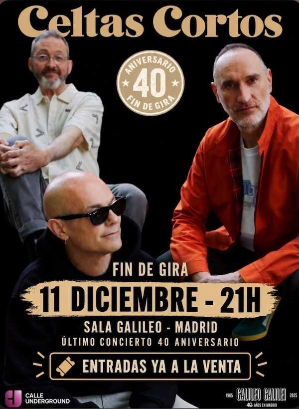 Concierto especial fin de gira de Celtas Cortos