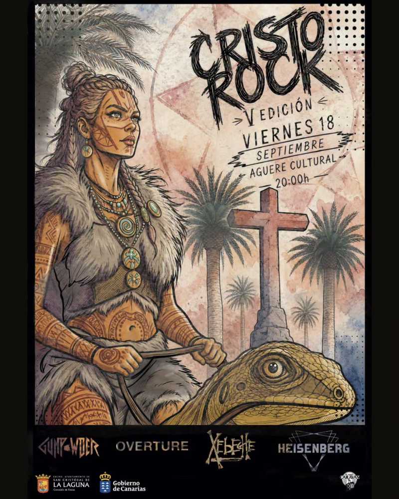 Este viernes 18 de septiembre nueva edición del Cristo Rock de Canarias