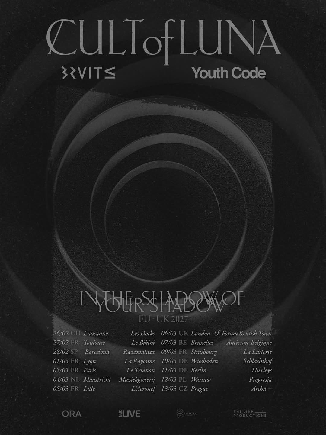 Fechas del tour europeo de Cult of Luna