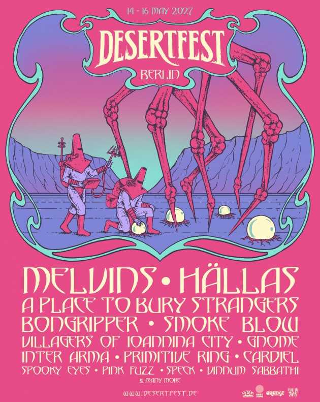 Primer avance de bandas del Desertfest Berlin 2027