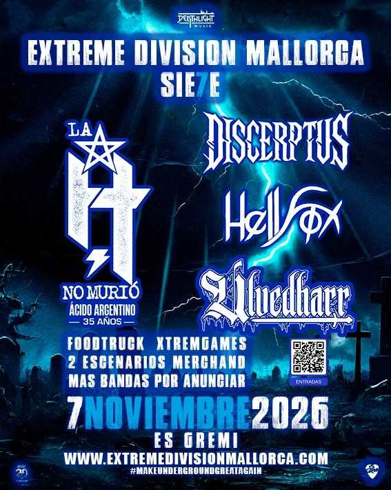 Fecha y primeras bandas del Extreme Division Mallorca 7