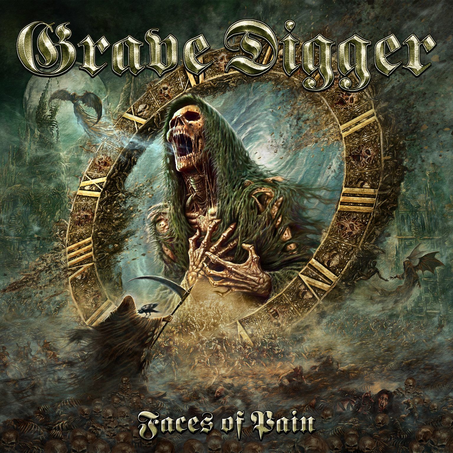 Grave Digger lanzará su nuevo álbum, titulado «Faces Of Pain», el 15 de enero de 2027