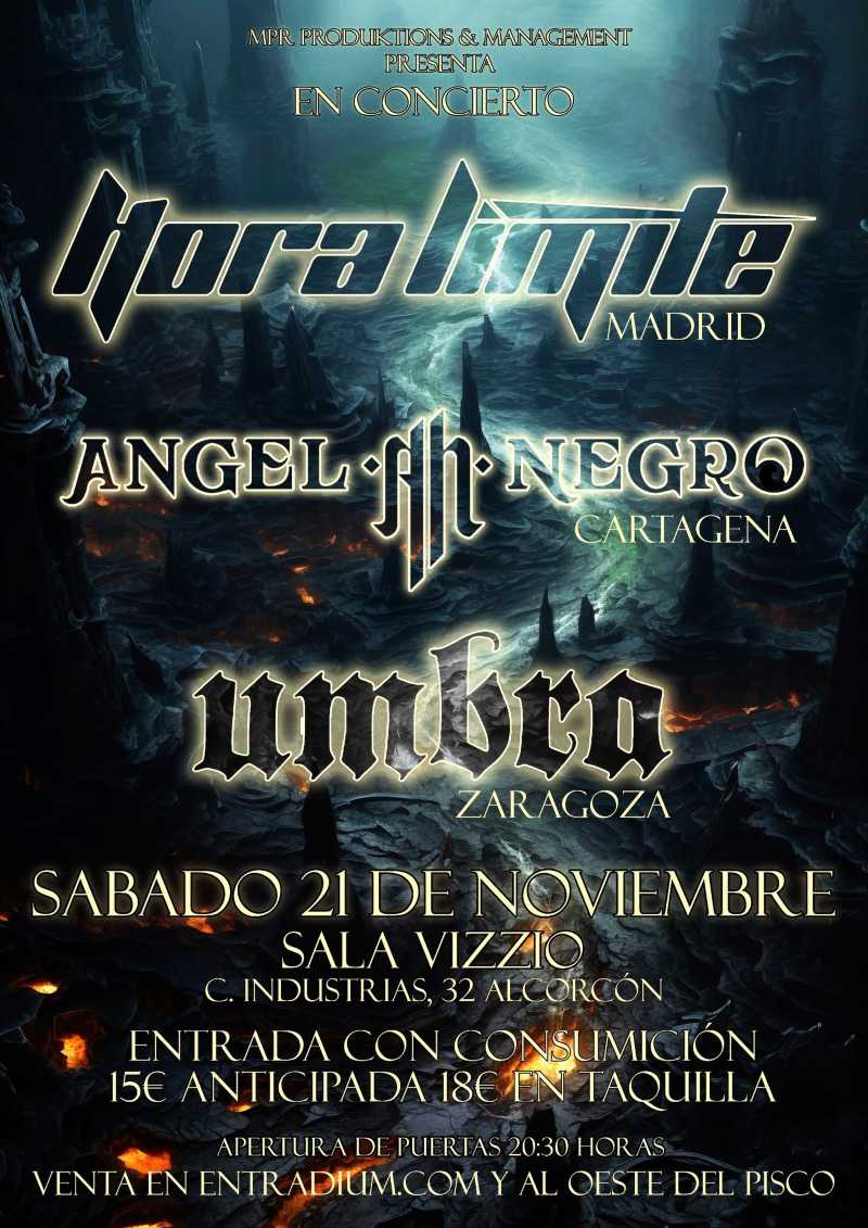 Hora Límite en Alcorcón (Madrid) con Ángel Negro y Umbra