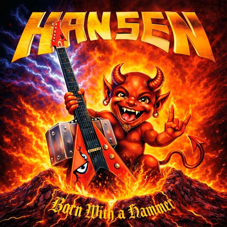 Kai Hansen sorprende con su disco en solitario “Born with a Hammer”, y se consolida como leyenda del heavy metal.