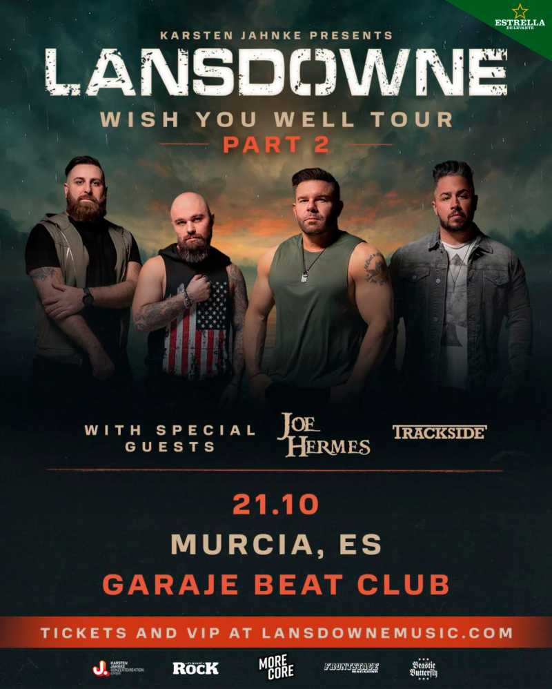 Lansdowne actuará en Murcia el 21 de octubre