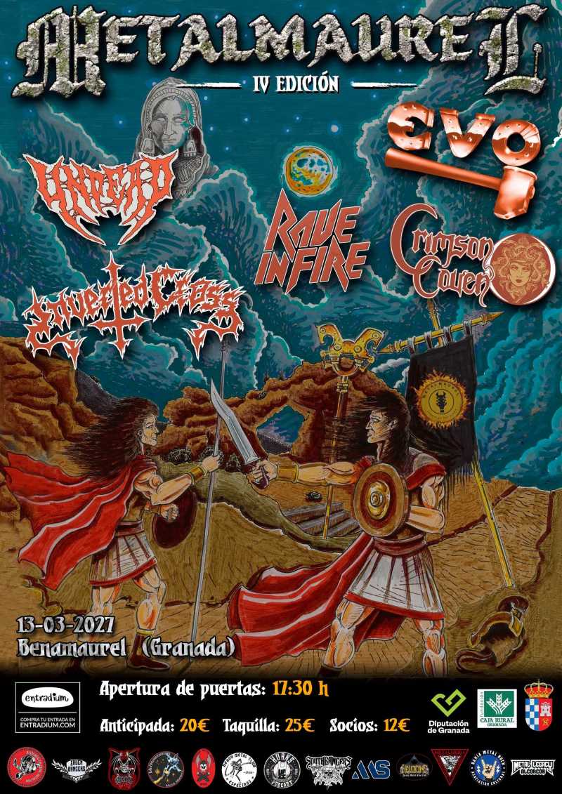 Publicado el cartel del MetalMaurel Fest 2027