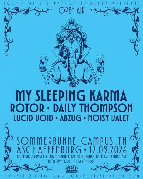 My Sleeping Karma presenta su propio festival por su 20 aniversario