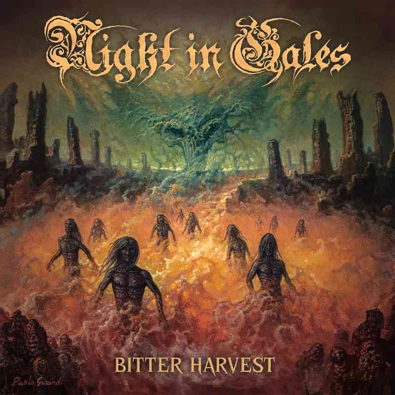 La banda de Death Metal melódico Night In Gales anuncia su nuevo disco “Bitter Harvest”