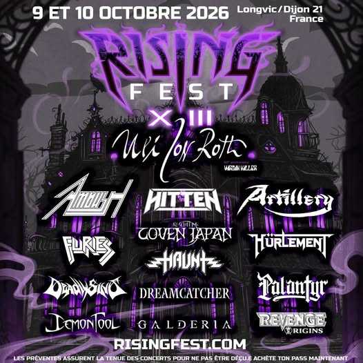 Conocemos el Rising Fest 2026 de Francia