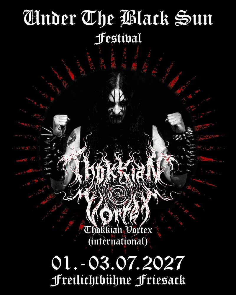 Primeras bandas publicadas en el cartel del Under The Black Sun festival