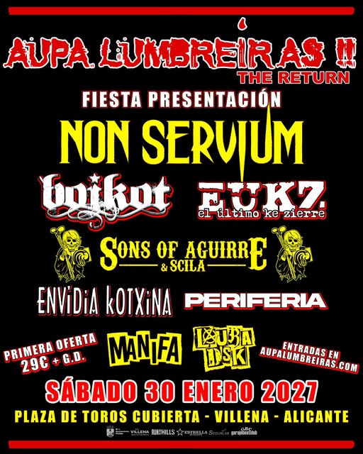 Villena volverá a acoger la previa oficial del Aupa Lumbreiras.