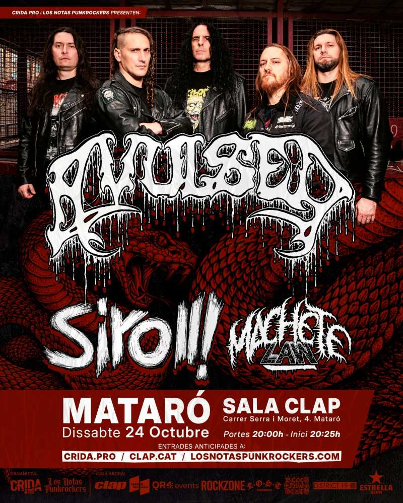 Avulsed viaja a Mataró (Barcelona) el 24 de octubre