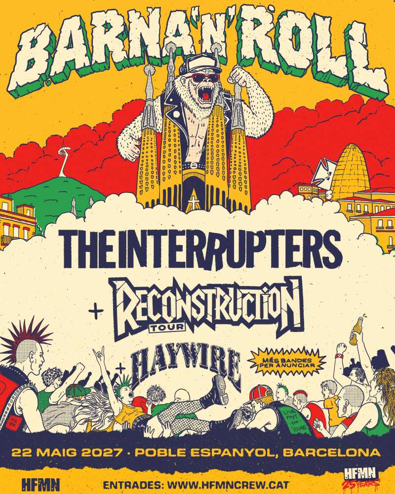 El Barna’N’Roll 2027 para el 22 de mayo en el Poble Espanyol de Barcelona