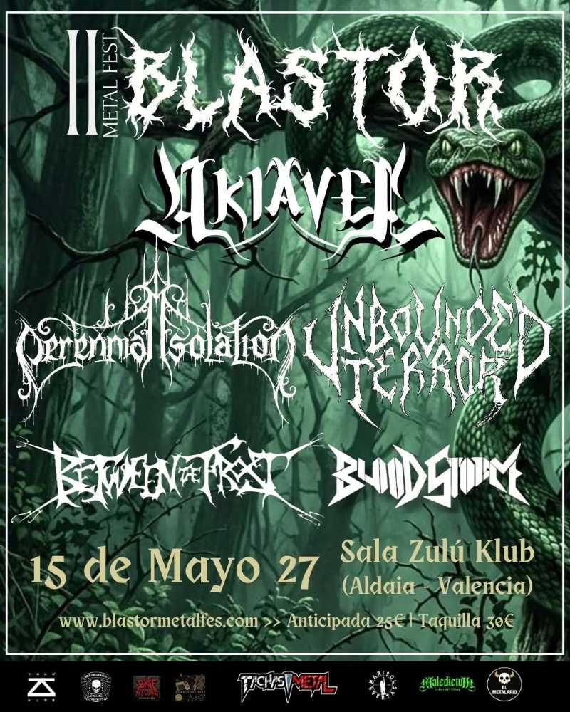 Completo el cartel del Blastor Metal Fest II