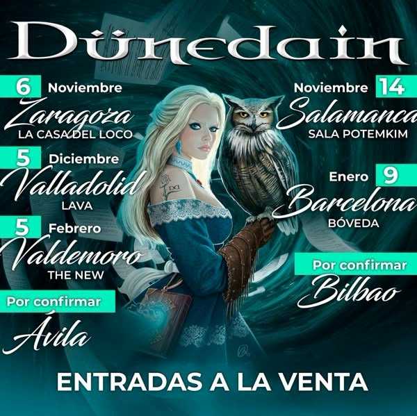 Anuncio de nuevas fechas de salas de Dünedain