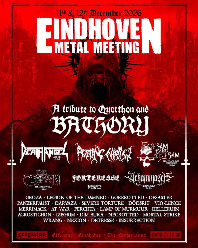 Cartel final del Eindhoven Metal Meeting 2026