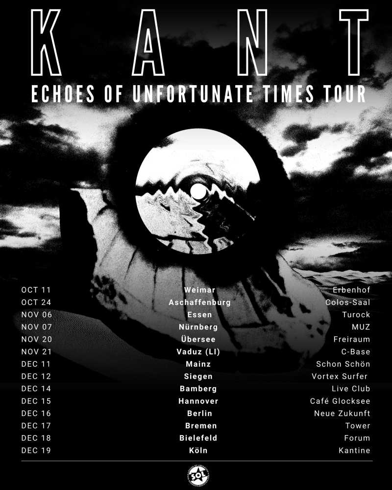 Kant presenta su disco “Echoes Of Unfortunate Times” y gira de presentación