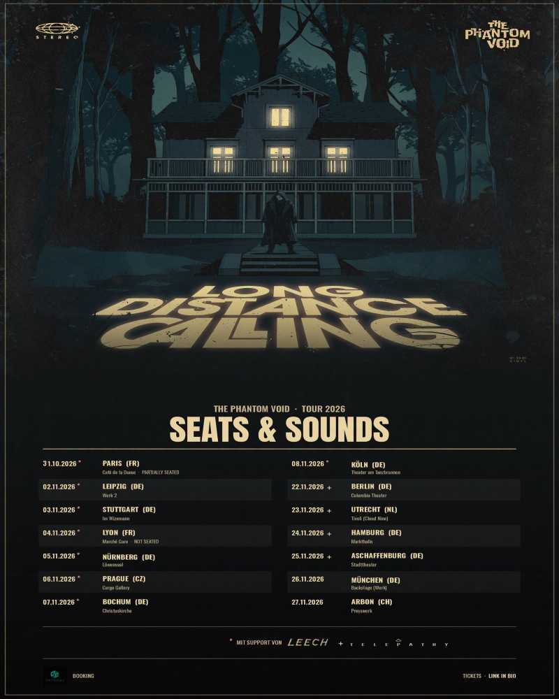 Actualizamos las fechas en Europa de Long Distance Calling