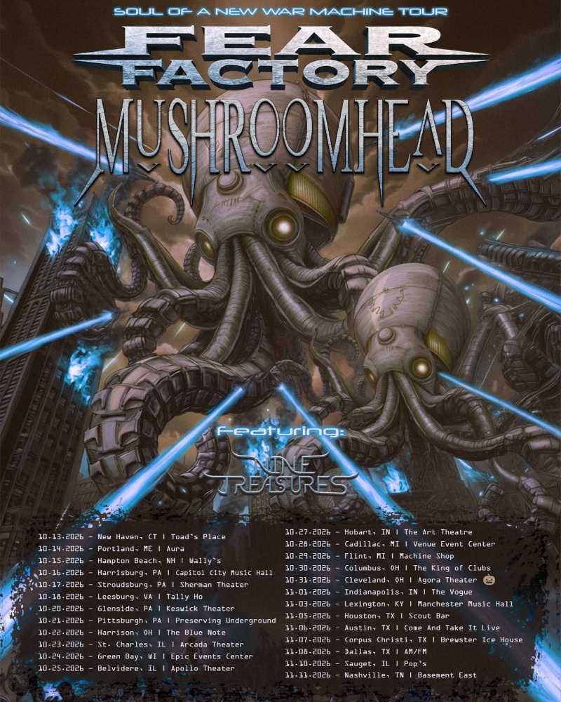 Mushroomhead y Fear Factory comparten cartel en una extensa gira por Estados Unidos