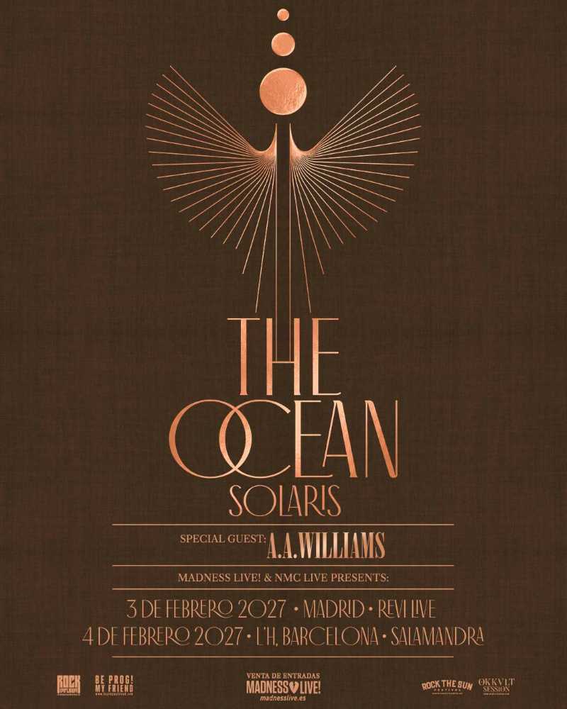 The Ocean, conciertos en Madrid y Barcelona en febrero de 2027