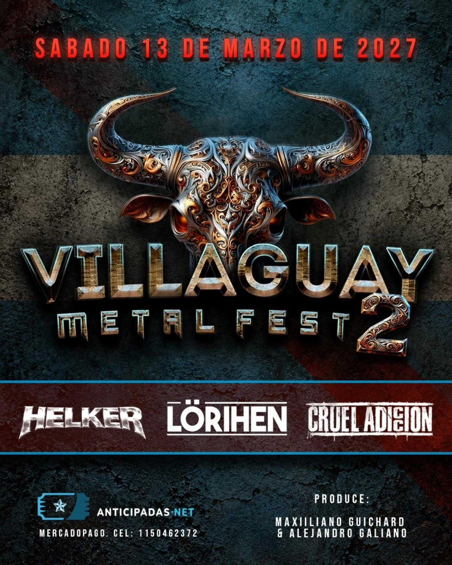 Segunda edición del Villaguay Metal Fest 2 de Argentina