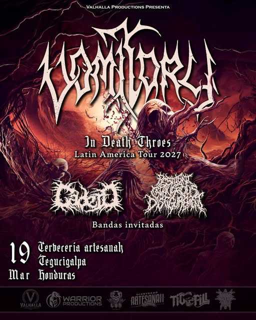 Vomitory por primera vez en Honduras en marzo de 2027