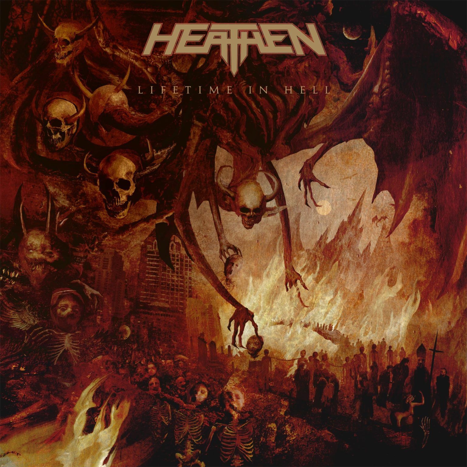 Heathen lanzará su nuevo álbum, “Lifetime In Hell”, el 19 de febrero de 2027 a través de Napalm Records.