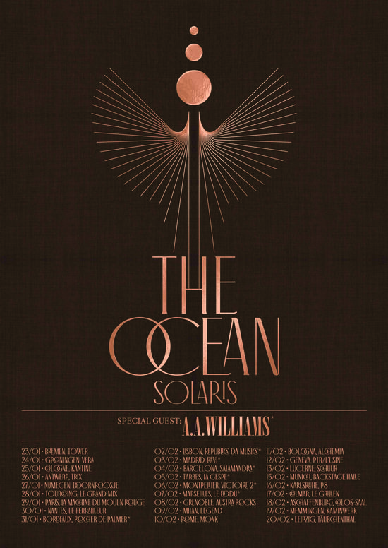 Fechas del «Solaris Tour Expedition II» de The Ocean