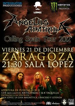 Angelus Apatrida en Zaragoza