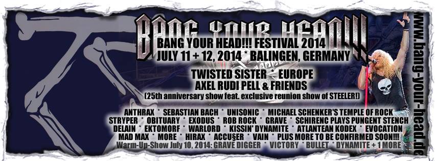 Bang Your Head 2014
