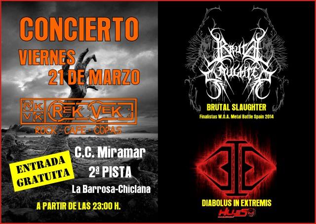 Brutal Slaughter en Chiclana