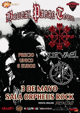 Brutal Pagan Tour Sevilla