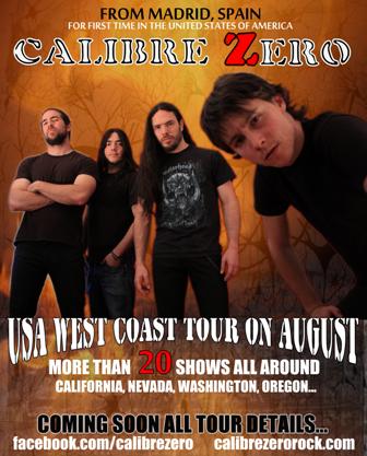 Calibre Zero, gira americana Calibre Zero, gira americana