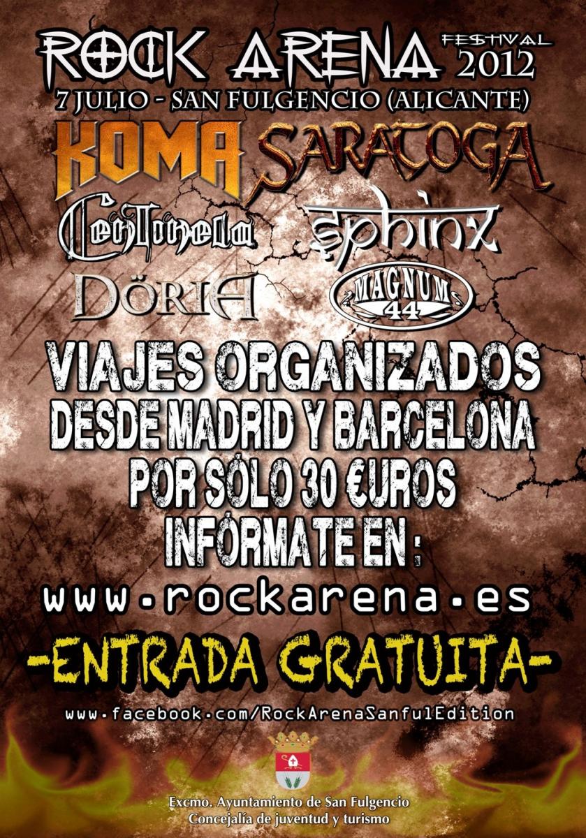 Viajes al Rock Arena