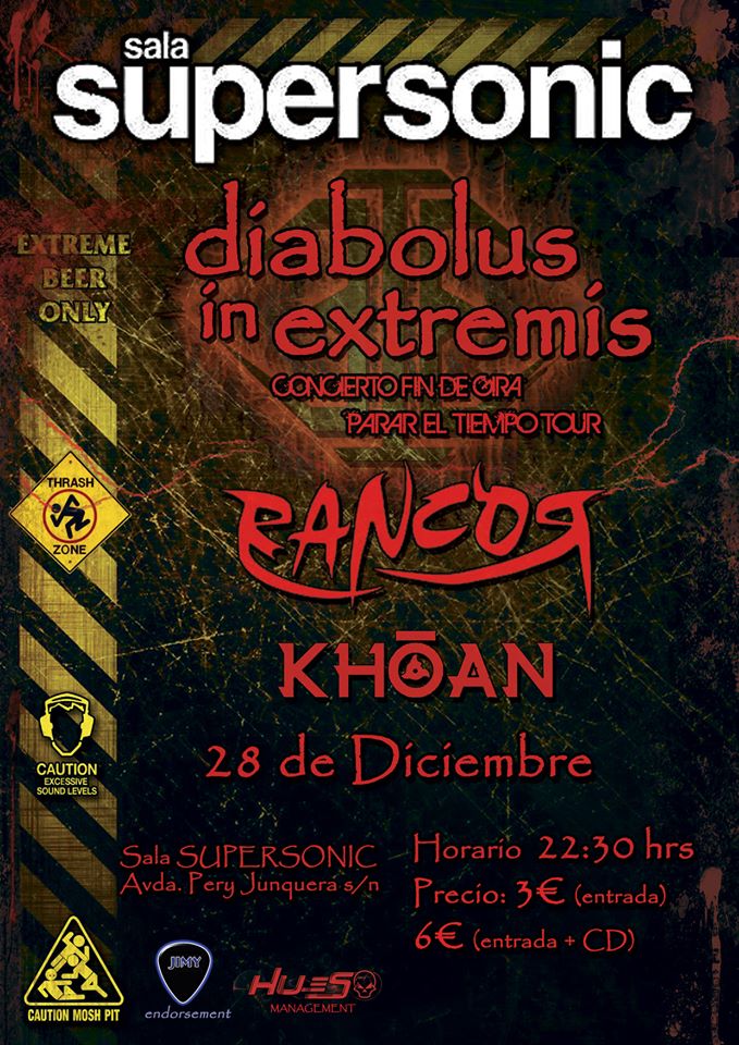 Diabolus In Extremis con Rancor Diabolus In Extremis con Rancor