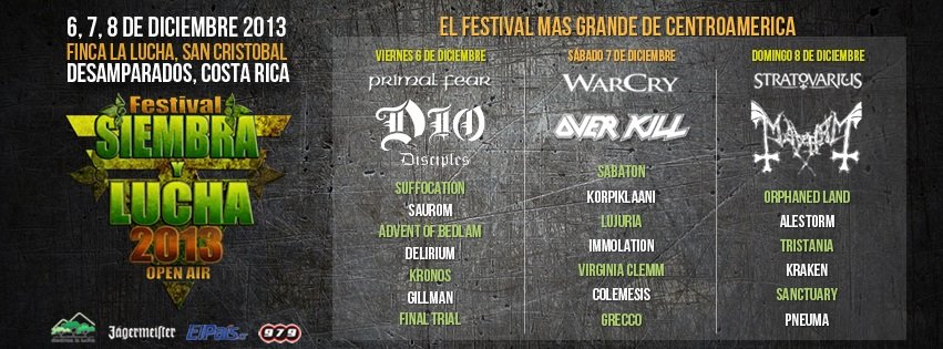 Festival Siembra y Lucha de Costa Rica