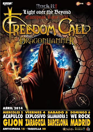 Freedom Call en Madrid Freedom Call en Madrid