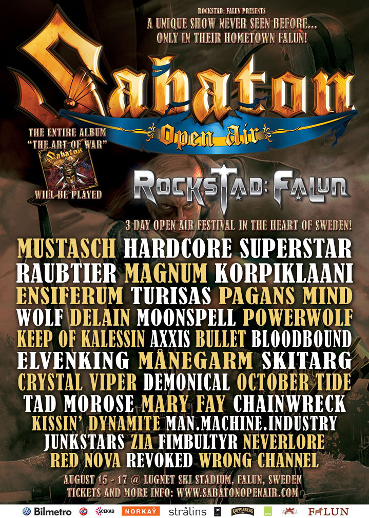 Sabaton Open Sabaton Open