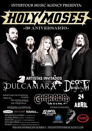 Holy Moses en Madrid