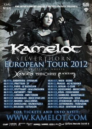 Gira de Kamelot Gira de Kamelot
