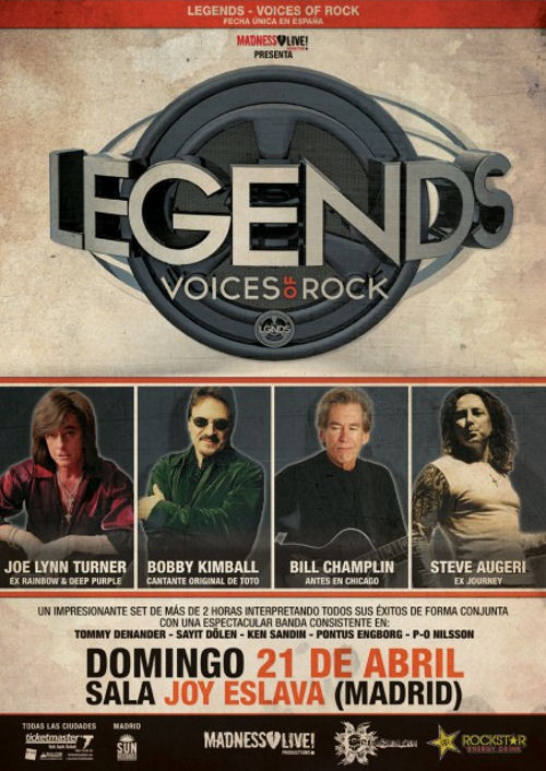 Legends-Voices of Rock Legends-Voices of Rock